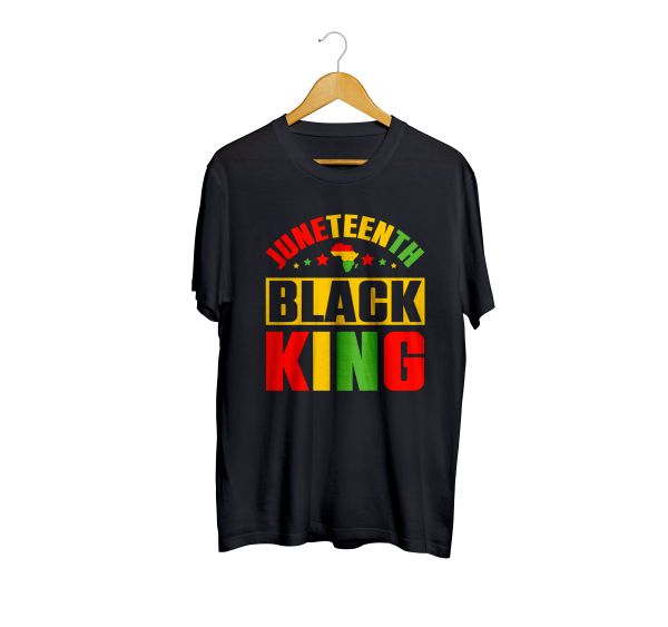 Juneteenth Black King Tee