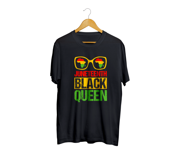Juneteenth Black Queen Tee